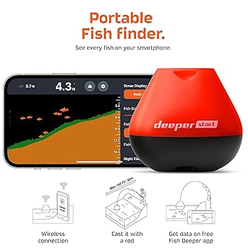 Amazon | Deeper Start スマートフィッシュファインダー